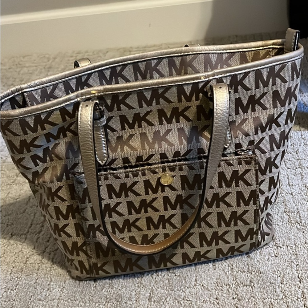 Michael Kors Brown Tote Bag